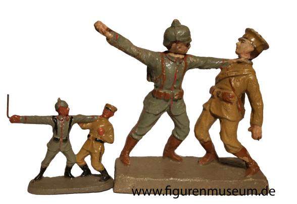 Figurenmuseum Hausser Elastolin Masse Militär Figuren 1. Weltkrieg